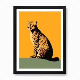 Cheetah Canvas Print Art Print