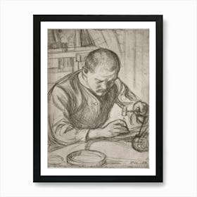 Arttu Embossing Copper (1909), Pekka Halonen Art Print