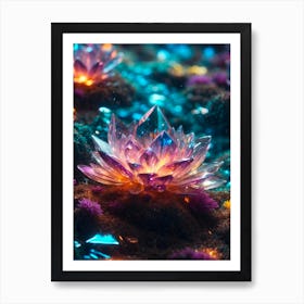 Lotus Flower Art Print