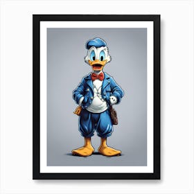 Donald Duck 1 Art Print