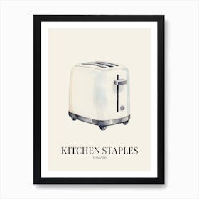 Kitchen Staples Toaster 2 Poster