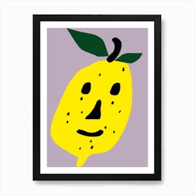 Lemonhead Art Print