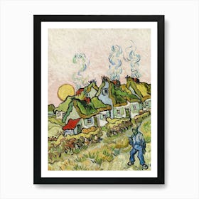 House On A Hill 1 Art Print