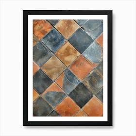 Tiled Floor Art Print