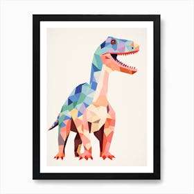 Nursery Dinosaur Art Allosaurus 6 Art Print