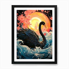 Black Swan 1 Art Print