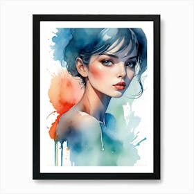 Watercolor Painting 49 Art Print