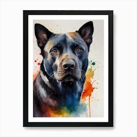 Australian Cattle Dog Art Print