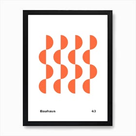 Geometric Bauhaus Poster 43 Poster