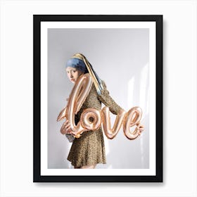 Pearl Love Art Print