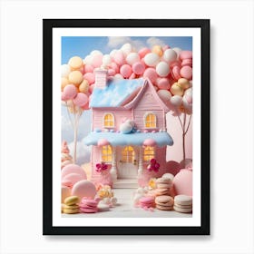 Sweet House Art Print