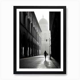 Bologna Italy Black And White Analogue Photography 3 Art Print