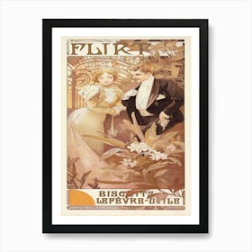 Flirt Art Print