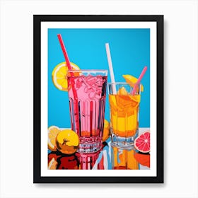 Pop Art American Diner 6 Art Print