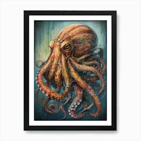 Octopus 4 Art Print