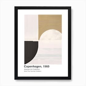 World Tour Exhibition, Abstract Art, Copenhagen, 1960 14 Art Print