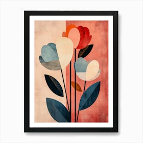 Flowers Ii Canvas Print 2 Art Print