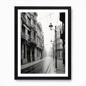 Santander, Spain, Spain, Black And White Photography 2 Art Print