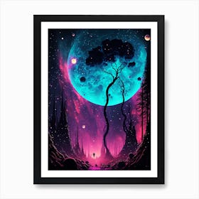 Psychedelic Art Art Print