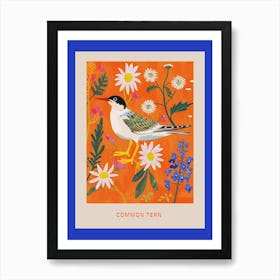 Spring Birds Poster Common Tern 2 Art Print