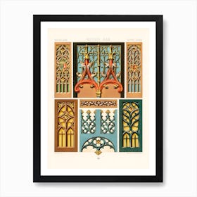 Medieval Pattern, Albert Racine (4) Art Print