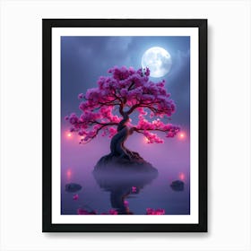 Sakura Tree 1 Art Print