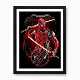 Deadpool Art Print