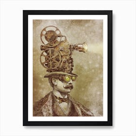 The Projectionist Art Print