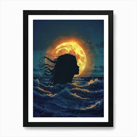 Full Moon 9 Art Print