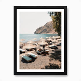 Thasos Beach Art Print