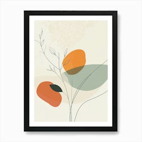 Abstract Flower 57 Art Print