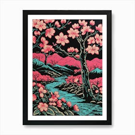 Cherry Blossoms 3 Art Print