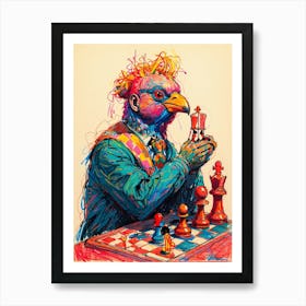 Chess Art Print