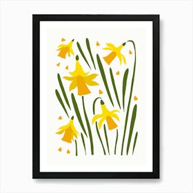 Daffodils Art Print