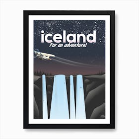 Iceland For An Adventure Art Print