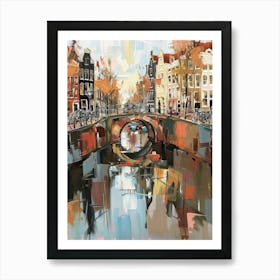 Amsterdam Bridge 6 Art Print