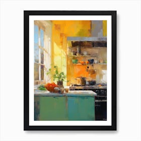 Kitchen In The Sun 1 Art Print