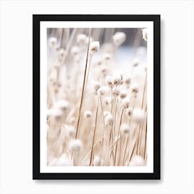 White Flowers Photography 2 Art Print