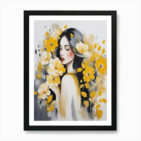 Yellow Flowers Art Print