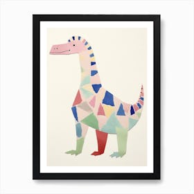 Nursery Dinosaur Art Lambeosaurus Art Print