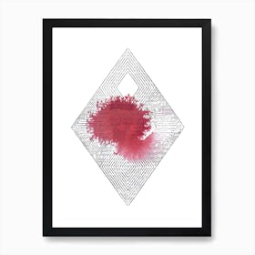 Red Star Art Print