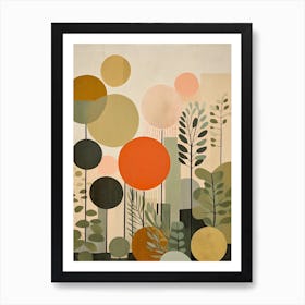 Floral Print 53, Mid Century Modern Wall Art, Pop Culture Print Modern Art, Exhibition Poster Minimalist Modern, Retro Print, Bauhaus Art Print