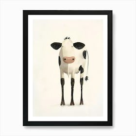 Cow illustration Art Print