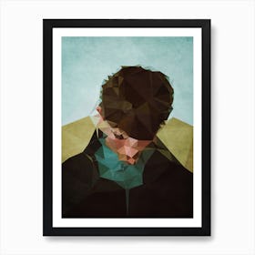 Sad Boy Art Print