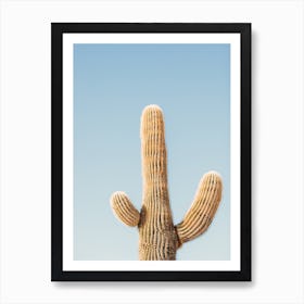 Classic Saguaro Cactus Art Print