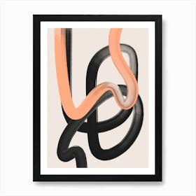 Wild Strokes No 1 Art Print