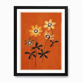 Abstract Floral & Botanical Art 2 Art Print