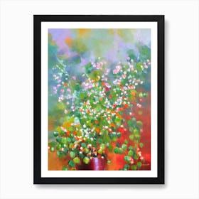 String Of Pearls 2 Impressionist Painting Art Print