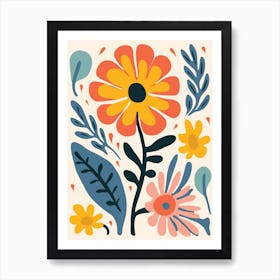 Floral Painting 1 Art Print