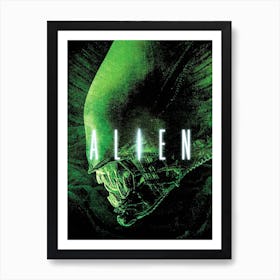 Alien, Wall Print, Movie, Poster, Print, Film, Movie Poster, Wall Art, Art Print